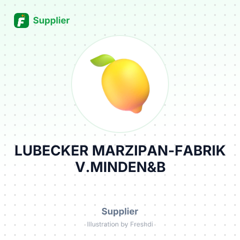 LUBECKER MARZIPAN-FABRIK V.MINDEN&B – summary card, no photo uploaded yet