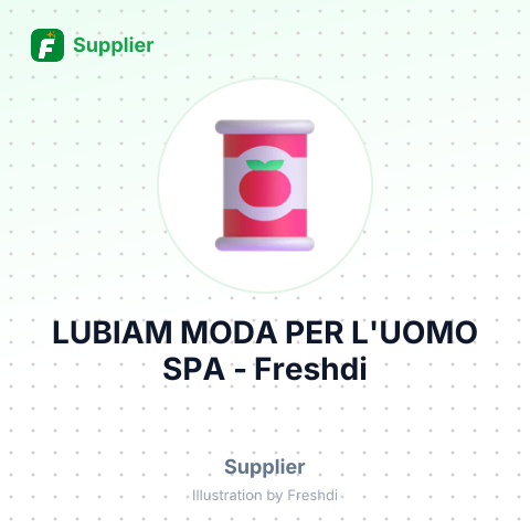 LUBIAM MODA PER L'UOMO SPA – summary card, no photo uploaded yet