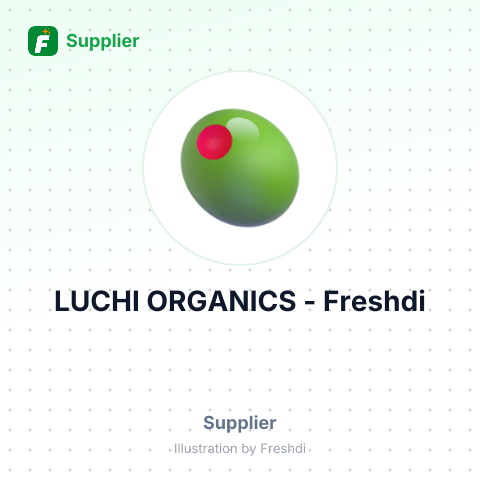 LUCHI ORGANICS – summary card, no photo uploaded yet