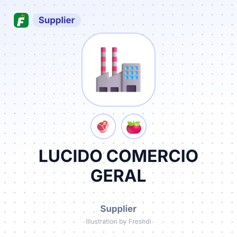 LUCIDO COMERCIO GERAL – summary card, no photo uploaded yet