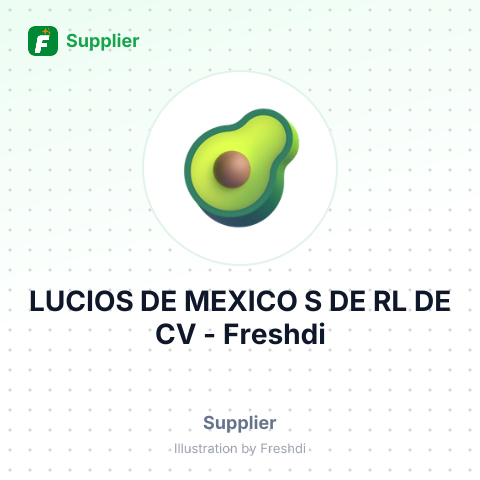LUCIOS DE MEXICO S DE RL DE CV – summary card, no photo uploaded yet