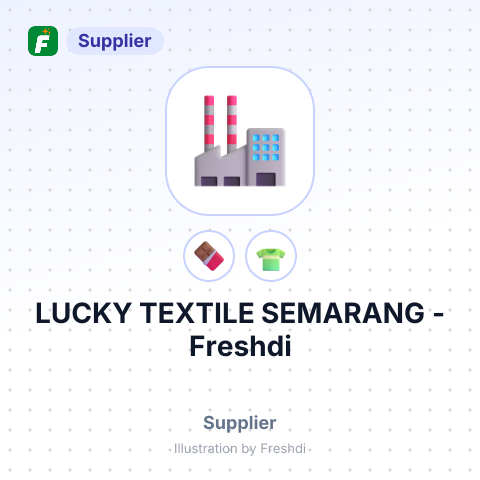LUCKY TEXTILE SEMARANG – summary card, no photo uploaded yet