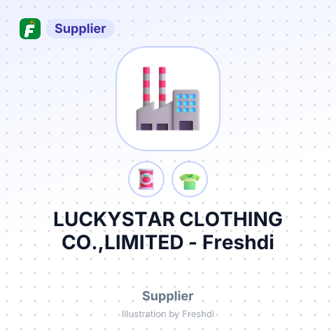 LUCKYSTAR CLOTHING CO.,LIMITED – summary card, no photo uploaded yet