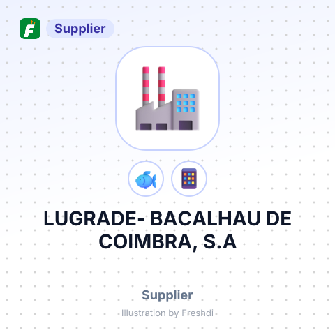 LUGRADE- BACALHAU DE COIMBRA, S.A – summary card, no photo uploaded yet