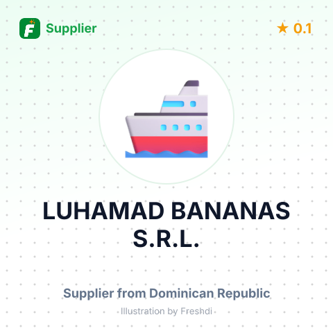 LUHAMAD BANANAS S.R.L. – summary card, no photo uploaded yet