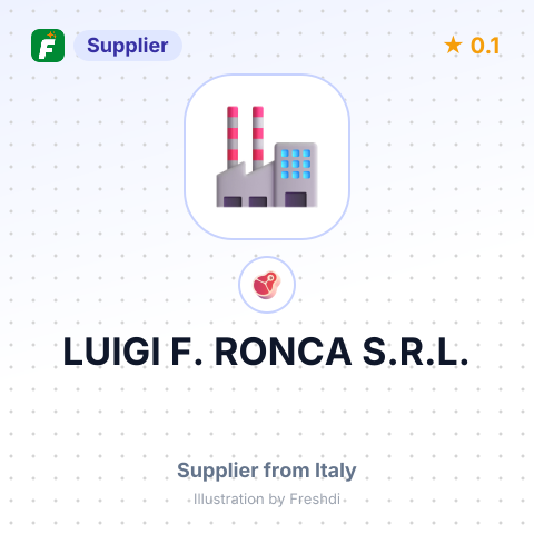 LUIGI F. RONCA S.R.L. – summary card, no photo uploaded yet