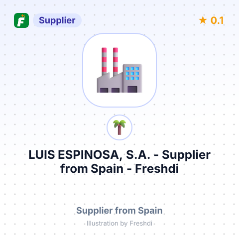 LUIS ESPINOSA, S.A. – summary card, no photo uploaded yet