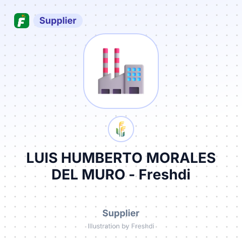 LUIS HUMBERTO MORALES DEL MURO – summary card, no photo uploaded yet