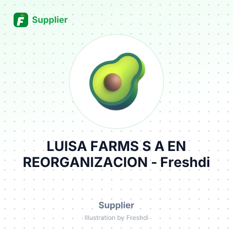 LUISA FARMS S A EN REORGANIZACION – summary card, no photo uploaded yet