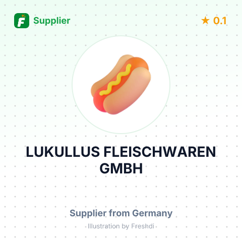 LUKULLUS FLEISCHWAREN GMBH – summary card, no photo uploaded yet