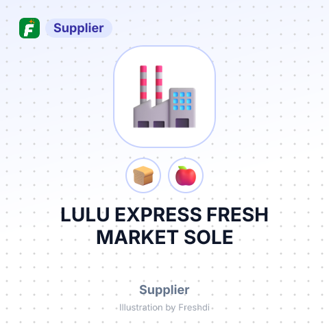 LULU EXPRESS FRESH MARKET SOLE – summary card, no photo uploaded yet