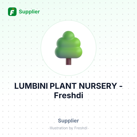 LUMBINI PLANT NURSERY – summary card, no photo uploaded yet