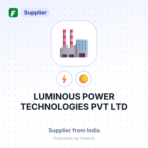 LUMINOUS POWER TECHNOLOGIES PVT LTD – summary card, no photo uploaded yet