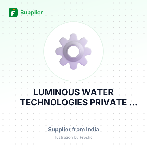 LUMINOUS WATER TECHNOLOGIES PRIVATE LIMITED – summary card, no photo uploaded yet