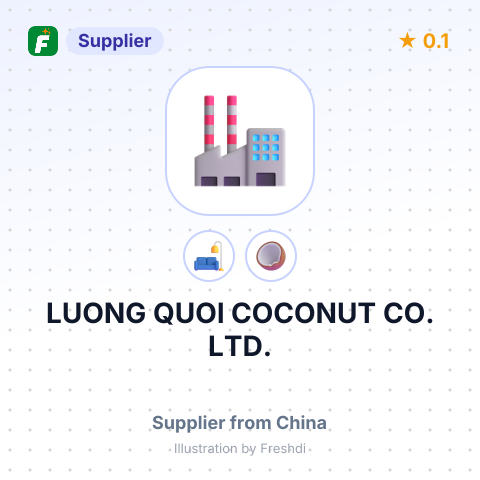 LUONG QUOI COCONUT CO., LTD. – summary card, no photo uploaded yet