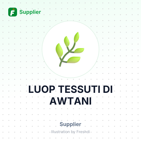 LUOP TESSUTI DI AWTANI – summary card, no photo uploaded yet