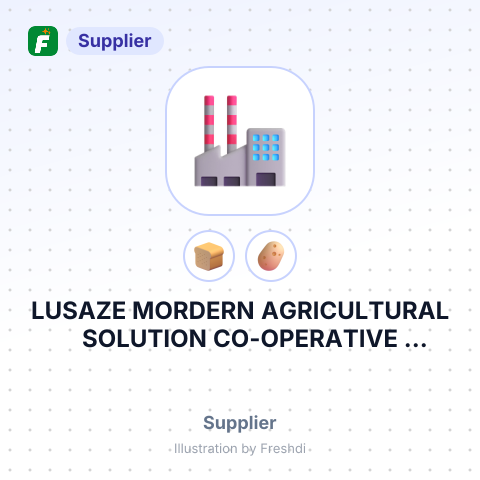LUSAZE MORDERN AGRICULTURAL SOLUTION CO-OPERATIVE SOCIETY LIMITED – summary card, no photo uploaded yet