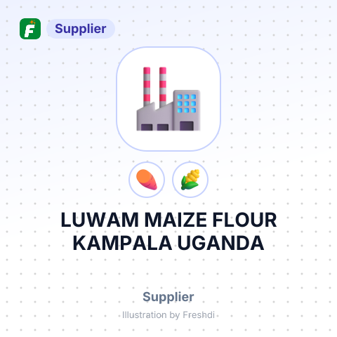 LUWAM MAIZE FLOUR KAMPALA UGANDA – summary card, no photo uploaded yet