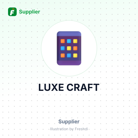 LUXE CRAFT – summary card, no photo uploaded yet