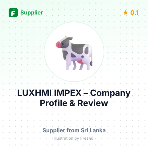 LUXHMI IMPEX – summary card, no photo uploaded yet