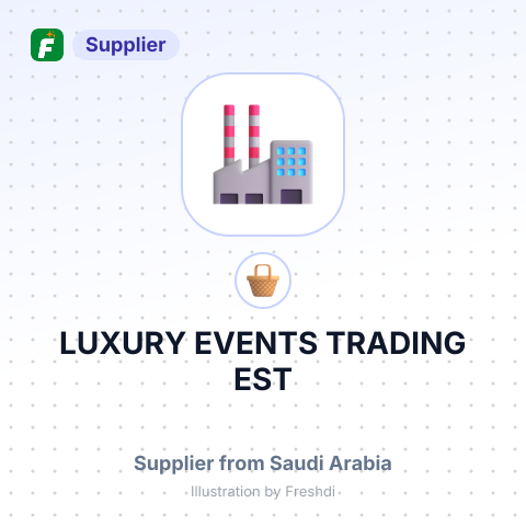 LUXURY EVENTS TRADING EST – summary card, no photo uploaded yet