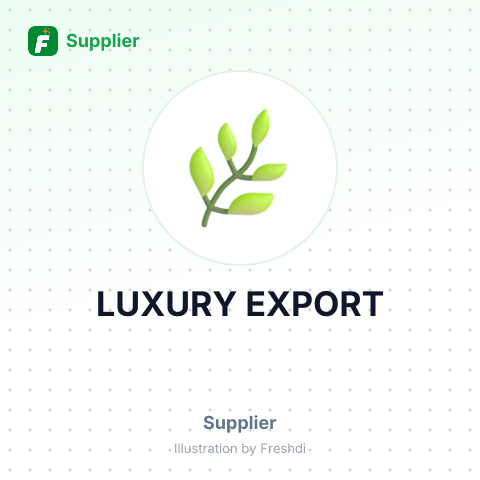LUXURY EXPORT – summary card, no photo uploaded yet