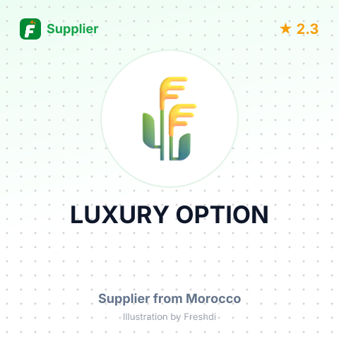LUXURY OPTION – summary card, no photo uploaded yet