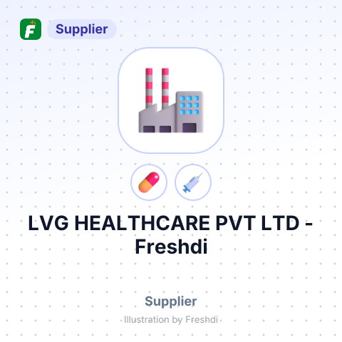 LVG HEALTHCARE PVT LTD – summary card, no photo uploaded yet