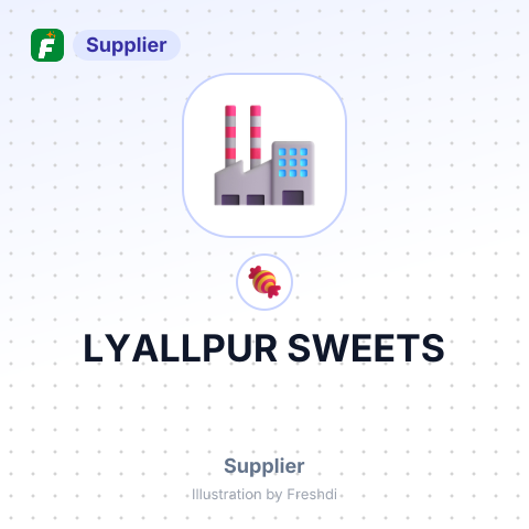 LYALLPUR SWEETS – summary card, no photo uploaded yet