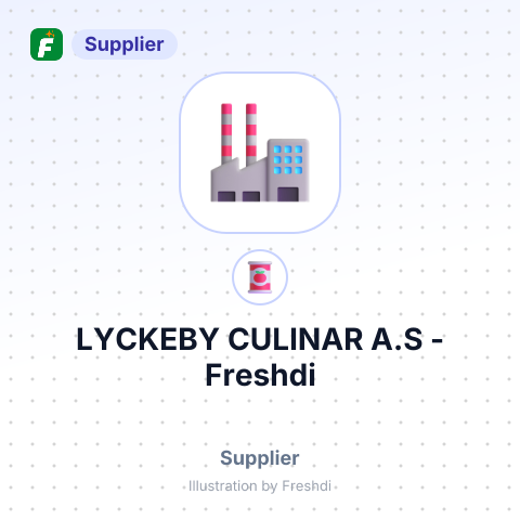 LYCKEBY CULINAR A.S – summary card, no photo uploaded yet