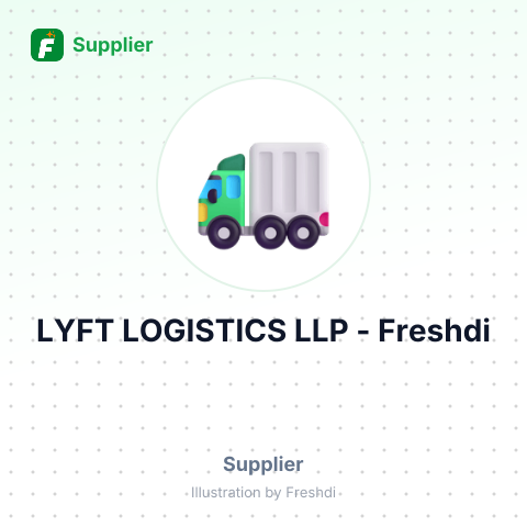 LYFT LOGISTICS LLP – summary card, no photo uploaded yet