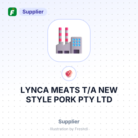 LYNCA MEATS T/A NEW STYLE PORK PTY LTD – summary card, no photo uploaded yet