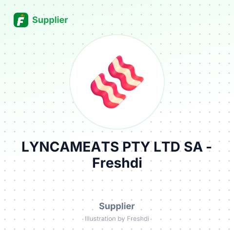 LYNCAMEATS PTY LTD SA – summary card, no photo uploaded yet