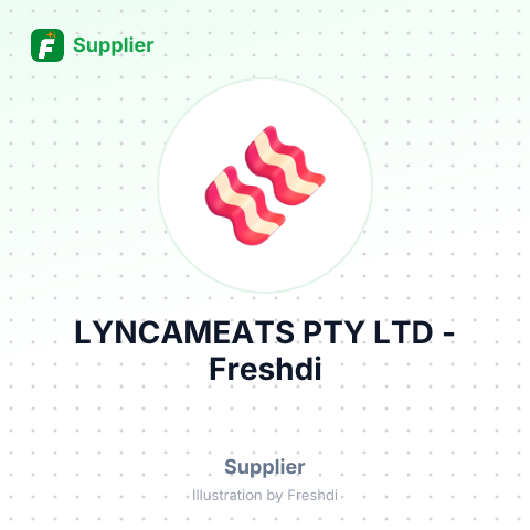 LYNCAMEATS PTY LTD – summary card, no photo uploaded yet