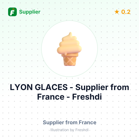 LYON GLACES – summary card, no photo uploaded yet