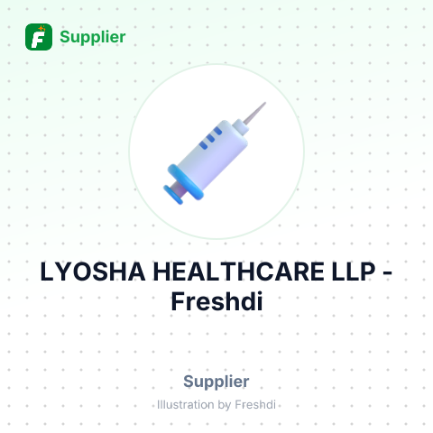 LYOSHA HEALTHCARE LLP – summary card, no photo uploaded yet