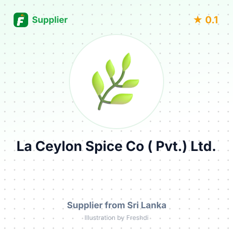 La Ceylon Spice Co ( Pvt.) Ltd.  – summary card, no photo uploaded yet