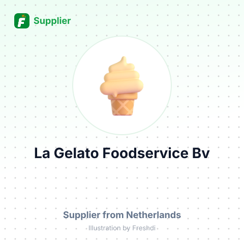 La Gelato Foodservice Bv – summary card, no photo uploaded yet