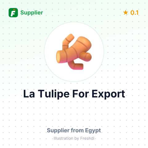 La Tulipe For Export  – summary card, no photo uploaded yet