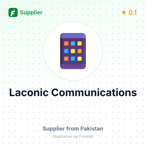 Laconic Communications  – summary card, no photo uploaded yet
