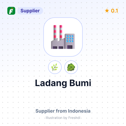 Ladang Bumi  – summary card, no photo uploaded yet