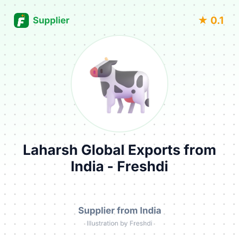 Laharsh Global Exports  – summary card, no photo uploaded yet