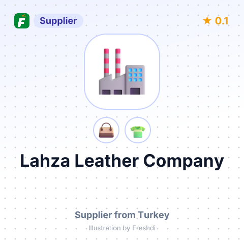 Lahza Leather Company – summary card, no photo uploaded yet