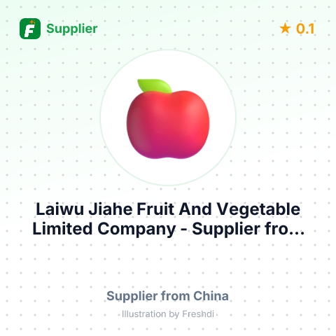Laiwu Jiahe Fruit And Vegetable Limited Company  – summary card, no photo uploaded yet