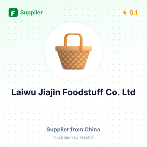 Laiwu Jiajin Foodstuff Co., Ltd – summary card, no photo uploaded yet