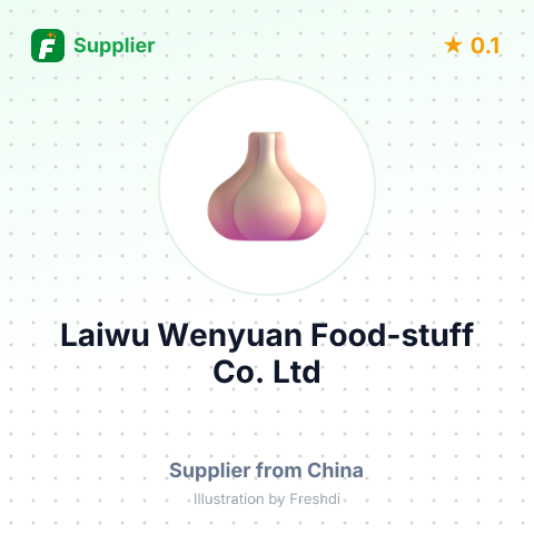 Laiwu Wenyuan Food-stuff Co.,Ltd – summary card, no photo uploaded yet