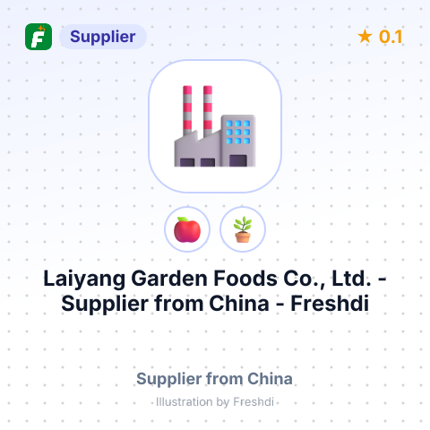 Laiyang Garden Foods Co., Ltd.  – summary card, no photo uploaded yet
