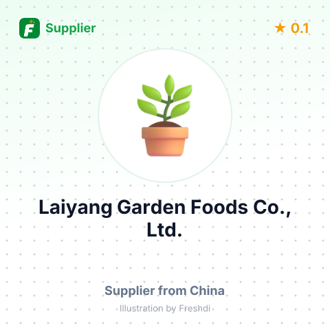 Laiyang Garden Foods Co., Ltd.  – summary card, no photo uploaded yet