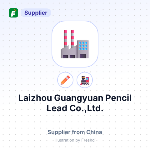 Laizhou Guangyuan Pencil Lead Co.,Ltd. – summary card, no photo uploaded yet