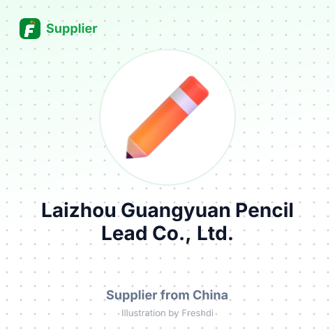 Laizhou Guangyuan Pencil Lead Co., Ltd. – summary card, no photo uploaded yet
